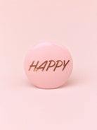 Happy Pineapple Ceramic Cabinet Knob — close-up view, G Decor