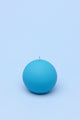 Henry Velvet Matt Soft Touch Smooth Powder Blue Pillar Candle - G Decor