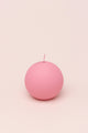 Henry Velvet Matt Soft Touch Smooth Powder Pink Pillar Candle - G Decor