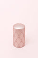 Jolene Petalure Hand-Finished Rose Quartz Blush Pillar Candle - G Decor