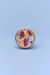 Joy Vibes Hand-Painted Cylinder Ceramic Cabinet Knob — lifestyle view, G Decor