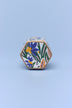 Joy Vibes ceramic cylinder cabinet knob close-up — abstract hand-painted pattern, G Decor