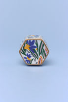 Joy Vibes Handpainted Cylinder Door Knob Ceramic Door Pull - G Decor