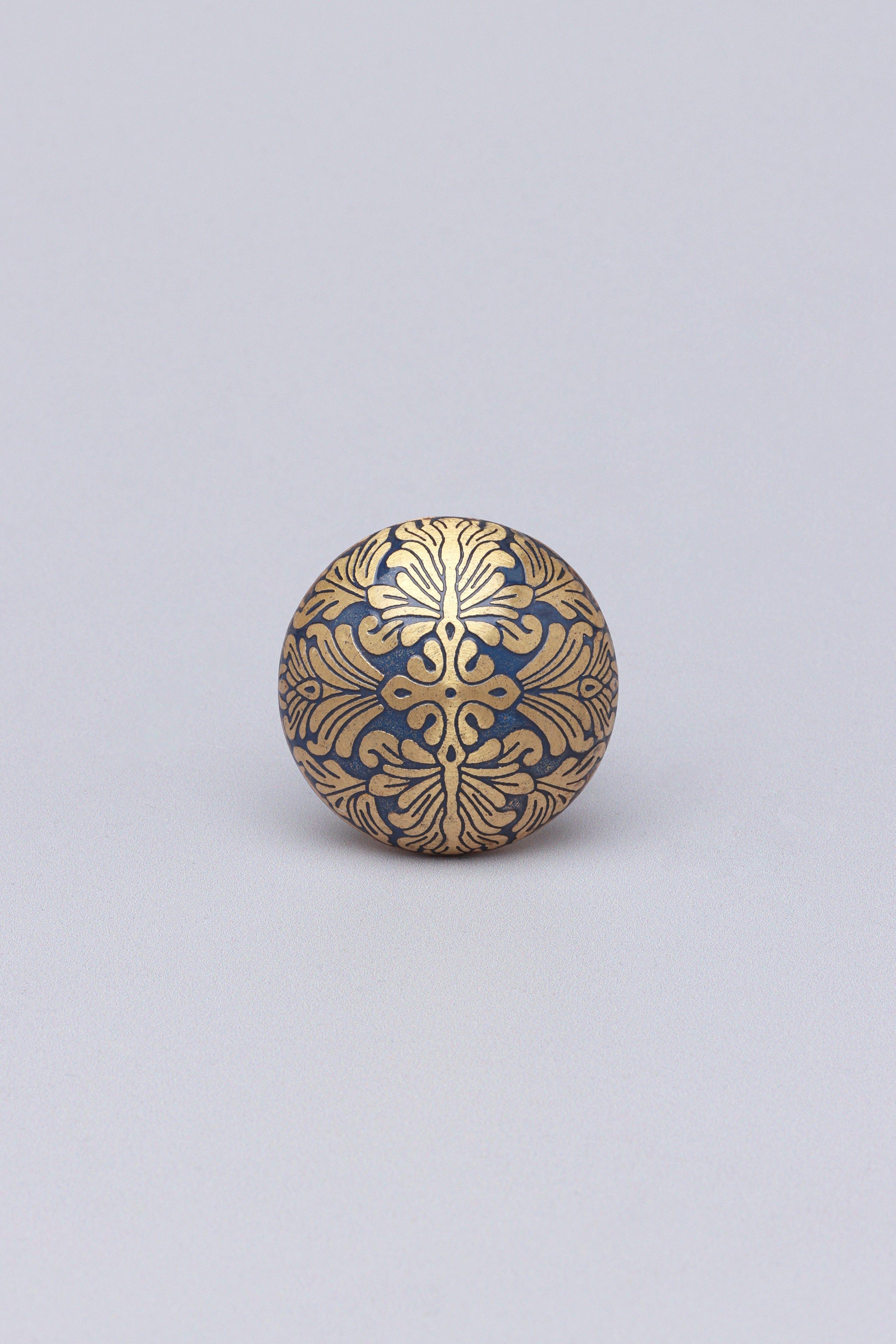 King’s Manor Victorian Brass Door Knob - G Decor