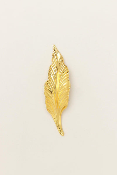 G Decor Shiny Gold Leaves Cupboard Pull Draw Handles