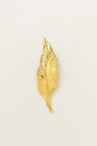 Large Naturalé No.01 Gold Leaf Cabinet Pull — lifestyle view, G Decor