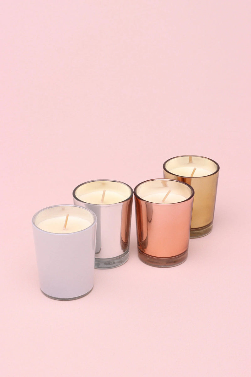 Love Slurry Cake Soy Wax Candles — Almond, Oat & Blossom — Set of 4