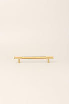Matt Brass Solid Knurled T Bar Kitchen Gold Cupboard Handles - G Decor