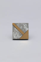 Matteo Deco Marble Effect Cabinet Knob in Gold and Earth Tones — alternate view, G Decor