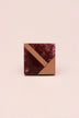 Matteo Deco Marble Effect Cabinet Knob in Rose Gold and Earth Tones — alternate view, G Decor