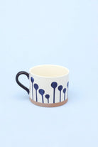 Milo Blue Brushstroke Ceramic Mugs, Set of 4 — lifestyle view, G Decor