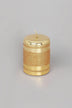 mirror-glass-effect-clarae-limited-edition-hand-finished-gold-stripe-glitter-pillar-and-ball-candles-g-decor-85781 - G Decor