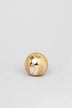 Mirror Glass Pillar and Ball Candles, Gold Spiral Glitter — view 6, G Decor