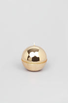 Mirror Glass Pillar and Ball Candles, Two-Tone Gold Luxe — view 5, G Decor