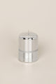 Mirror Glass Effect Limited Edition Hand-Finished Two-Tone Silver Glow Pillar & Ball Candles - G Decor