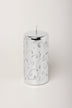 Mirror Glass Pillar and Ball Candles in Twilight Glitter — alternate view, G Decor