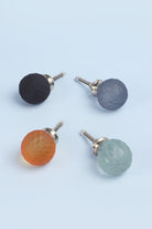 Moonlit Gem Night Spiral Matt Glass Knob - G Decor