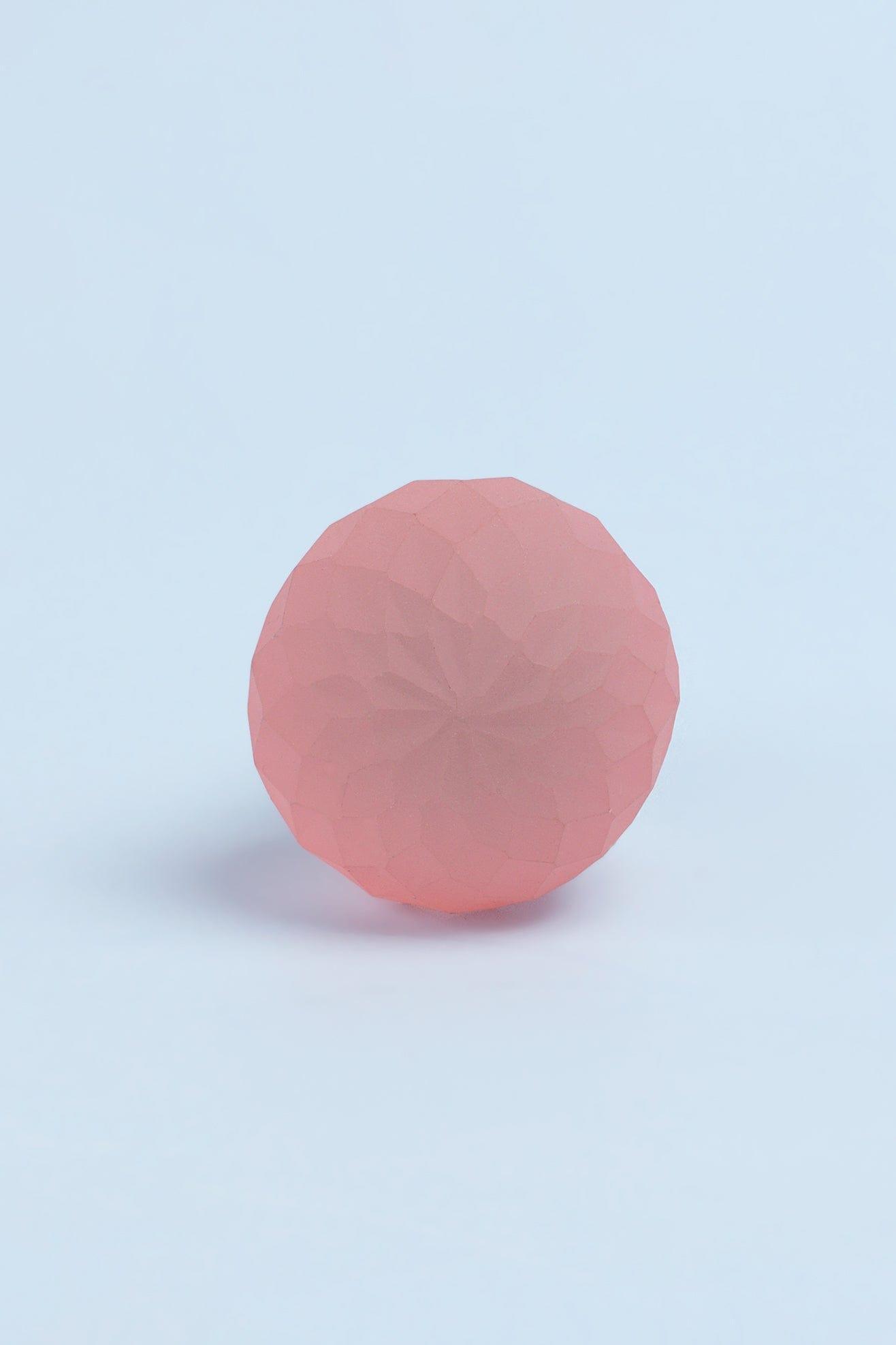 Moonlit Gem Night Spiral Matt Glass Knob In Light Colours - G Decor