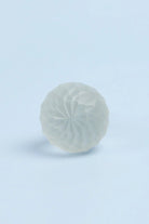 Moonlit Gem Spiral Matte Glass Cabinet Knob, Light Colours — alternate view, G Decor