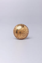 Mughal Brass Textured Cabinet Knob — alternate view, G Decor