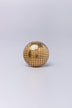 Mughal Brass Textured Cabinet Knob — close-up view, G Decor