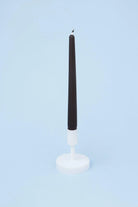 Nordlys Matte Black Tall Taper Candles — alternate view, G Decor