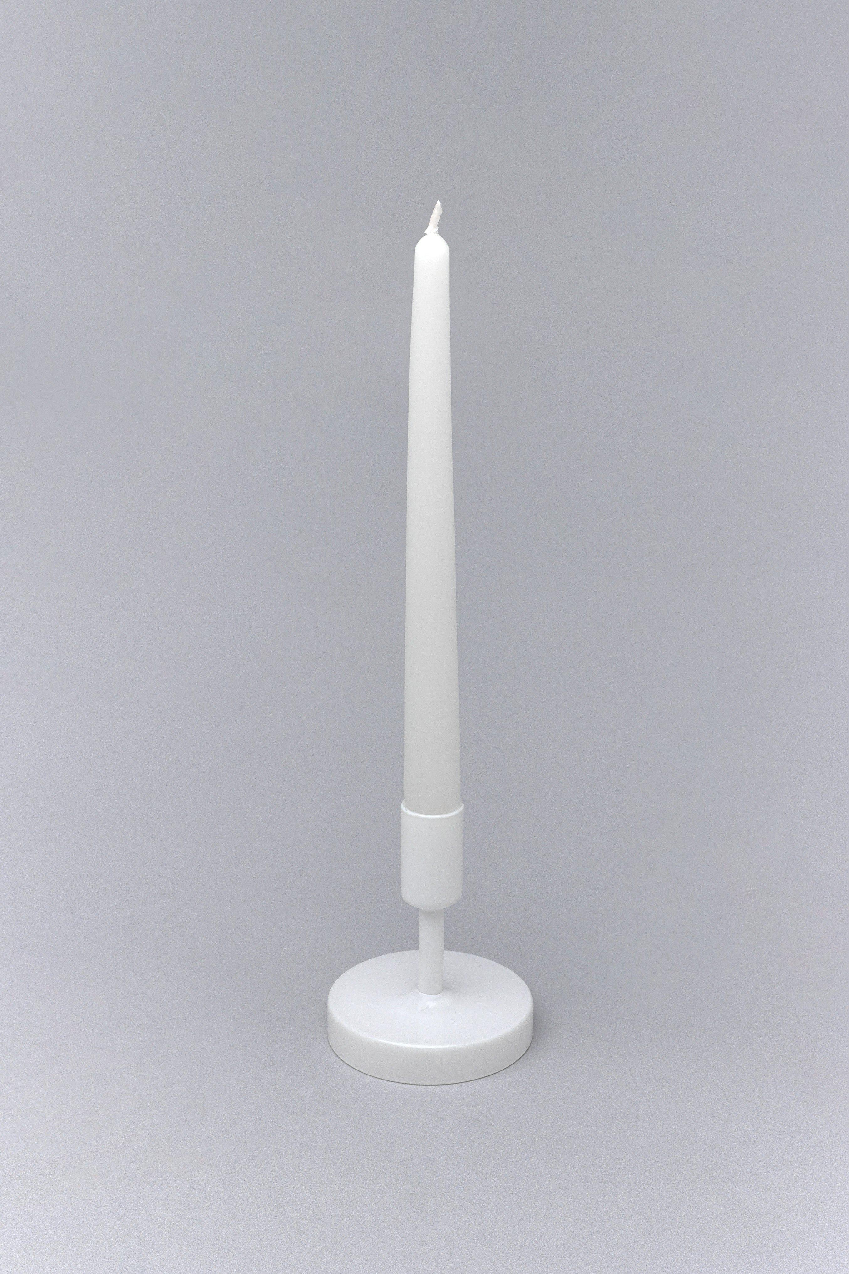 Nordlys Tall Matt White Dinner & Taper Candles Pack of 2, 10 or 20, Scandinavian Design - G Decor