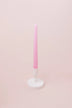 pastelaria-set-of-2-10-or-20-baby-pink-tall-pastel-dinner-and-taper-candles-g-decor-11569 - G Decor