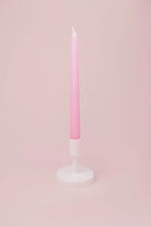 Pastelaria Baby Pink Pastel Taper Candles — alternate view, G Decor