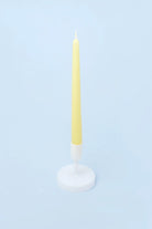 Pastelaria Sand Yellow Tall Pastel Taper Candles — alternate view, G Decor