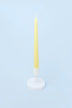 pastelaria-set-of-2-10-or-20-sand-yellow-tall-pastel-dinner-and-taper-candles-g-decor-76862 - G Decor