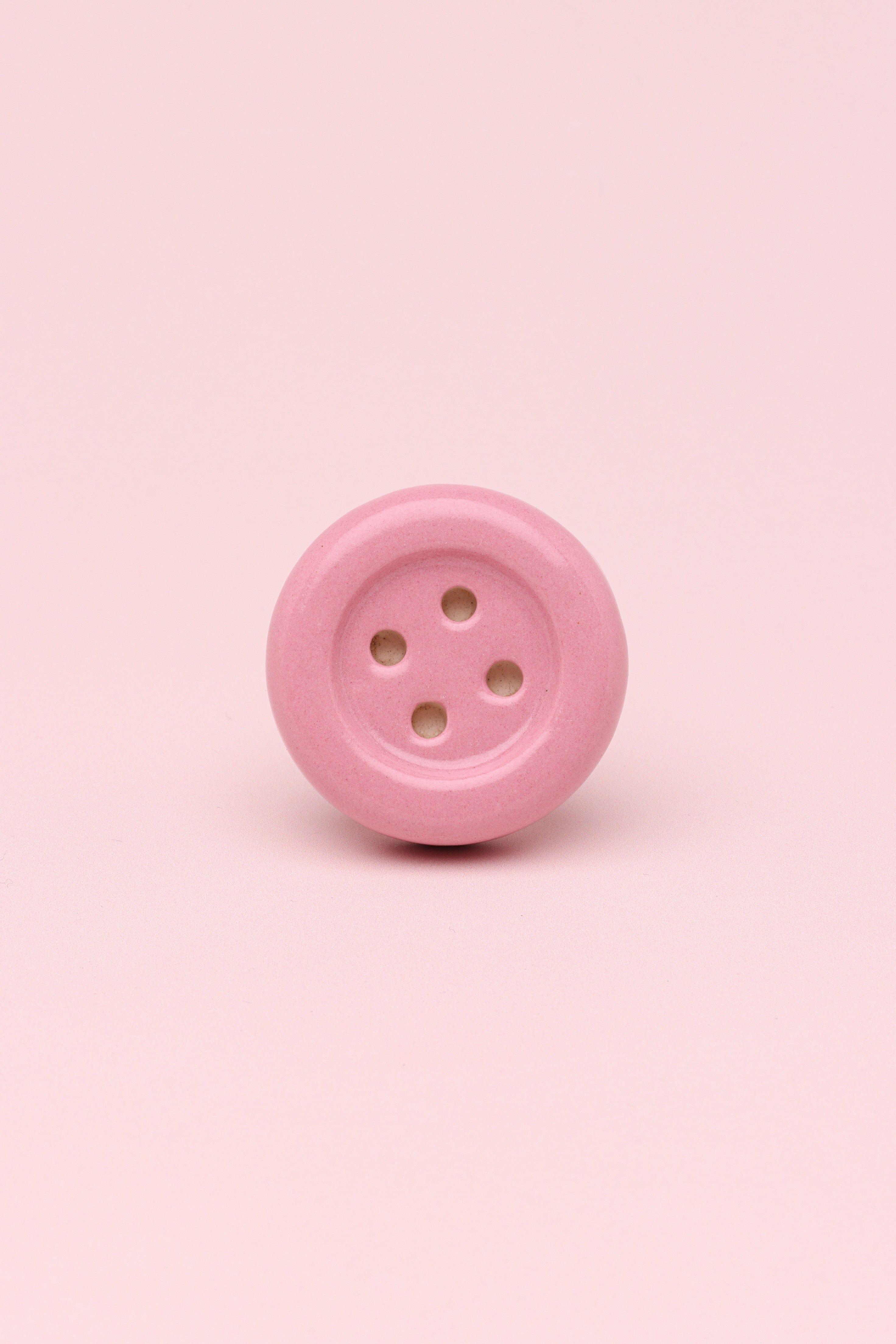 Playful Button Ceramic Door Knob Handle - G Decor