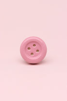 Playful Button Ceramic Cabinet Knob — close-up view, G Decor