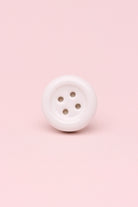 Playful Button Ceramic Cabinet Knob — alternate view, G Decor