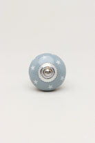 Polka Star Hand-Painted Ceramic Cabinet Knob — alternate view, G Decor