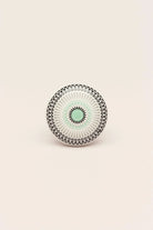 Positive Energy Radiance Patterned Ceramic Cabinet Knob — lifestyle view, G Decor