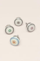 Positive Energy Radiance Handcrafted Patterned Cupboard Ceramic Door Knob - G Decor