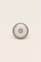 Positive Energy Radiance Patterned Ceramic Cabinet Knob — close-up view, G Decor