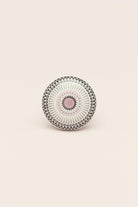 Positive Energy Radiance Handcrafted Patterned Cupboard Ceramic Door Knob - G Decor