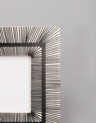 Prisma Black Stripes Photo Frame — view 7, G Decor