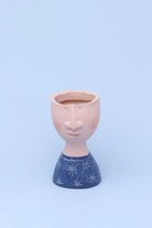 Familia Sculpted Face Ceramic Planter and Vase Collection — view 6, G Decor