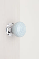 Ringbourne Grey Ceramic Mortice Door Knobs — alternate view, G Decor