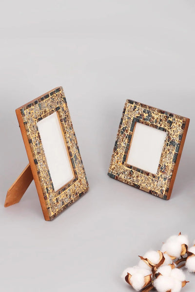 Rockwood Multi-Colour Mosaic Glass Photo Frame