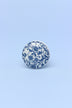 Royal Blue Handcrafted Ceramic Cabinet Knob — lifestyle view, G Decor