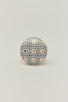 Royal Gold Ceramic Knob Luxury Door, Cupboard & Drawer Handle - G Decor