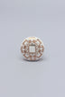 Royal Gold Luxury Ceramic Cabinet Knob Set — close-up view, G Decor