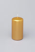 Satinea Varnished Shimmer Pillar Candle with Satin Finish — view 5, G Decor