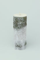 Scandinavian Birch Tree Hand-Finished Pillar Candle — alternate view, G Decor