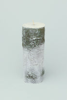 Scandinavian Hand-finished Birch Tree Pillar Candle Rustic Woodland Nordic Minimalist Decor - G Decor