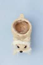 Handwoven Natural Fibre Scottie Dog Planter — view 5, G Decor